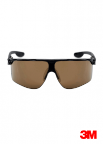 3M™ Safety Glasses, Anti-Scratch / Anti-Fog, Brown Lens, 13226