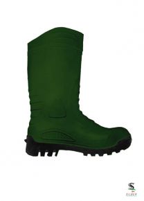 PVC Safety Boots -  Green
