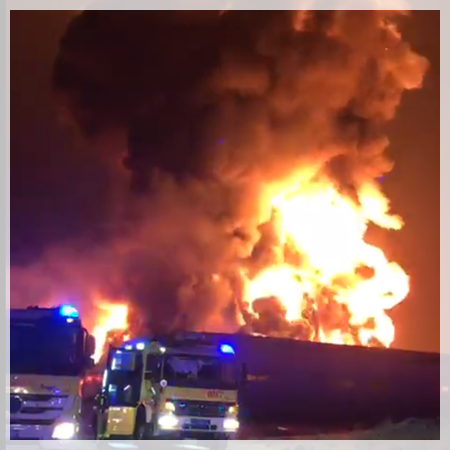 Petrochemical factory gutted in massive Umm Al Quwain fire