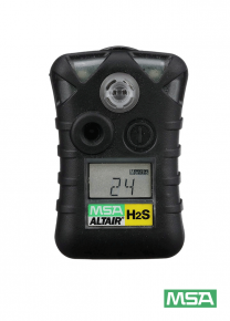Altair H2S Hydrogen Sulfide Single Gas Detector, Low Alarm 10 ppm, High Alarm 15 ppm