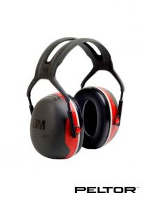 X3A Headband Earmuffs-Red