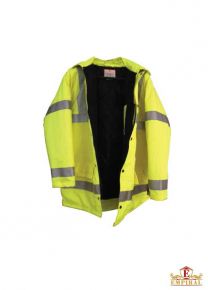 Winter Jacket - Fluorescent Yellow Medium