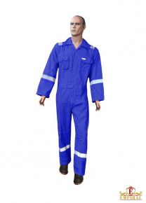 Comfort C - Navy Blue Coverall -Medium