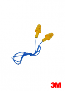 3M™ E-A-R™ UltraFit™ Earplugs, 340-4014, yellow, corded