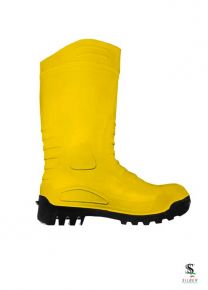 PVC Safety Boots -  Yellow