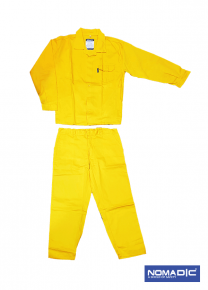 PC 65/35 190 GSM Twill Pants & Shirt - Yellow Xlarge