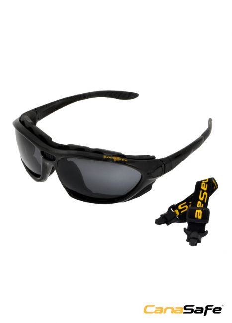 Personal Protective Equipment Spoggles, Black Frame Online Safety