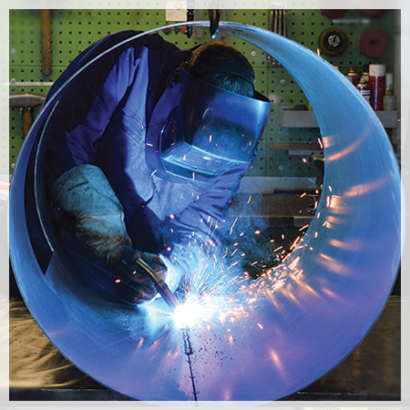 Control dust and fumes in metalworking and welding operations