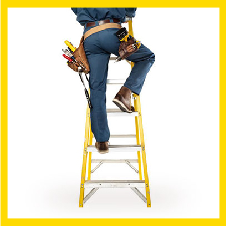 Let’s take a different approach to ladder safety