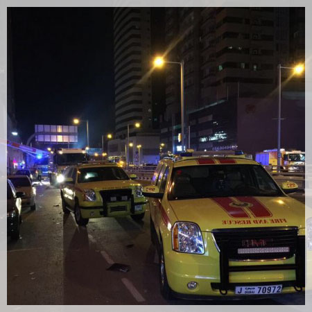 Dubai Civil Defence: Torch Tower fire under control, no injuries